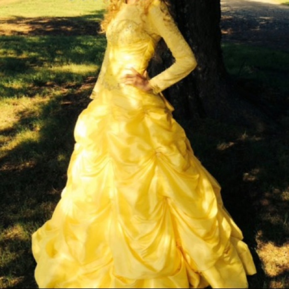 Size 3/4 prom dress/ Belle costume